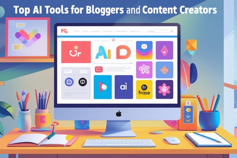 Top AI Tools for Bloggers and Content Creators (Including Frase)