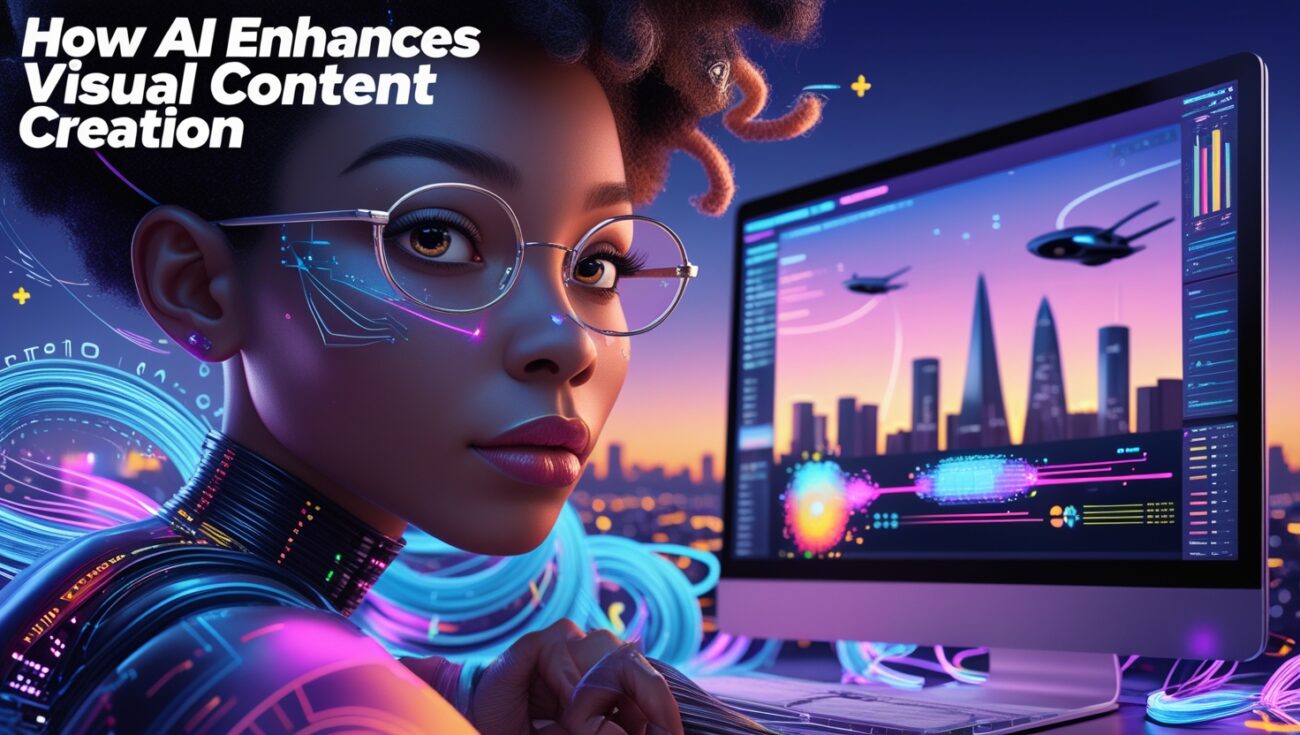 How AI Enhances Visual Content Creation